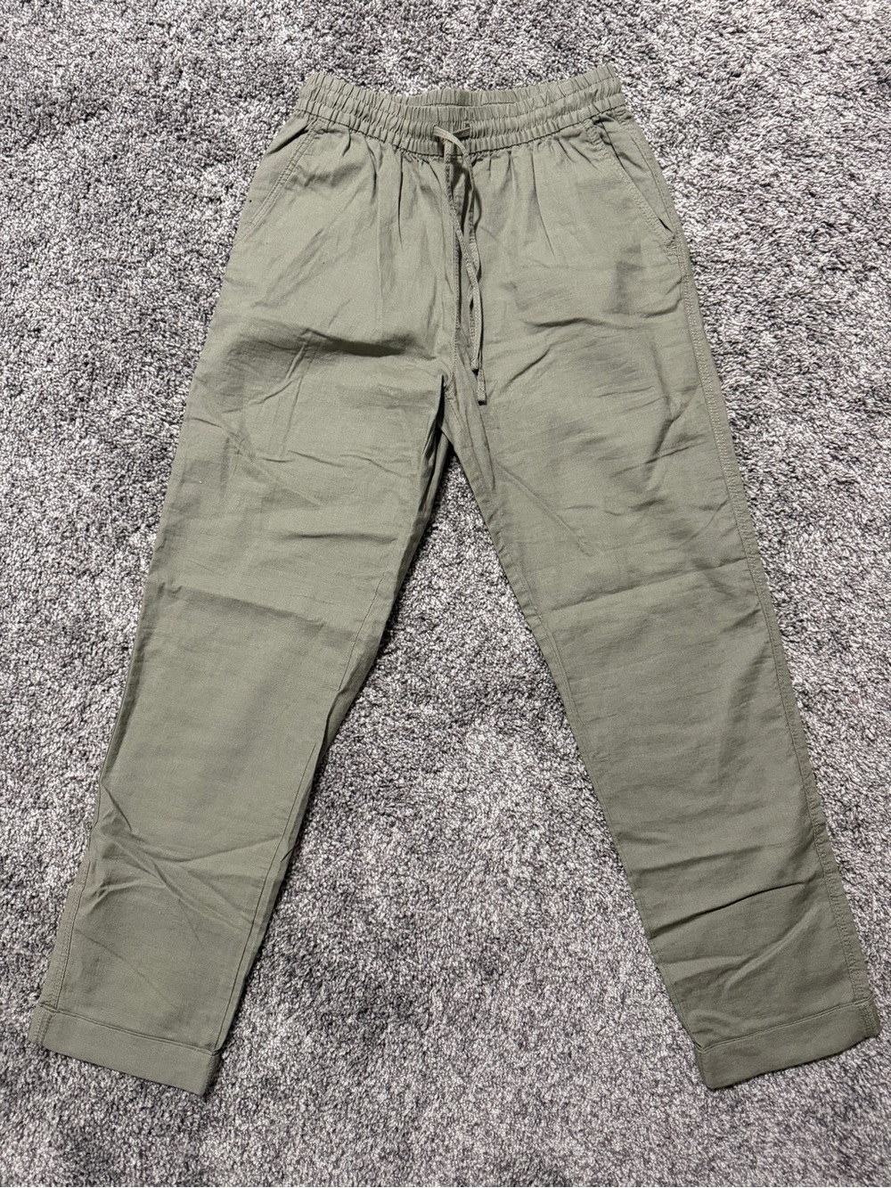 H&M women’s Olive Drawstring Casual Pants